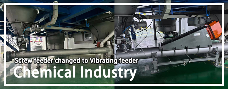 vibrating tube feeder