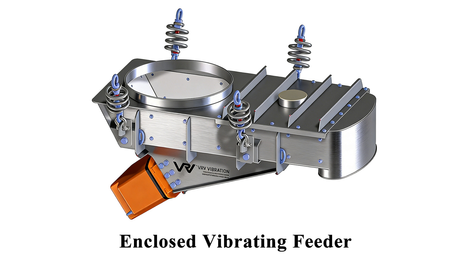 Closed - type Vibrating Feeder Dedicated for Dust Materials