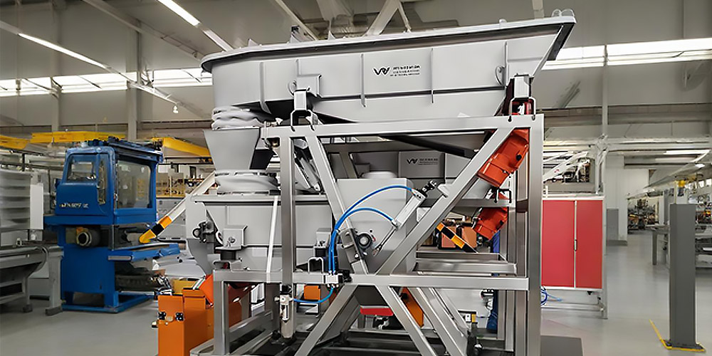 Malzeme taşıma sistemi: Motorlu titreşimli besleyici ve Elektromanyetik titreşimli besleyici